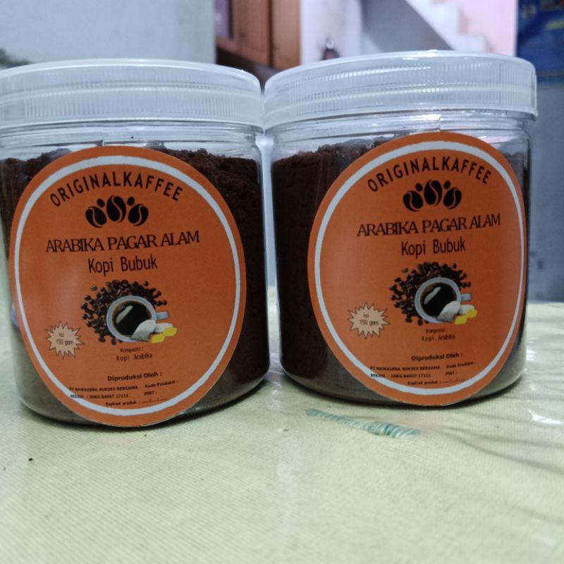 

Kopi Bubuk Arabika Pagar Alam OriginalKaffee