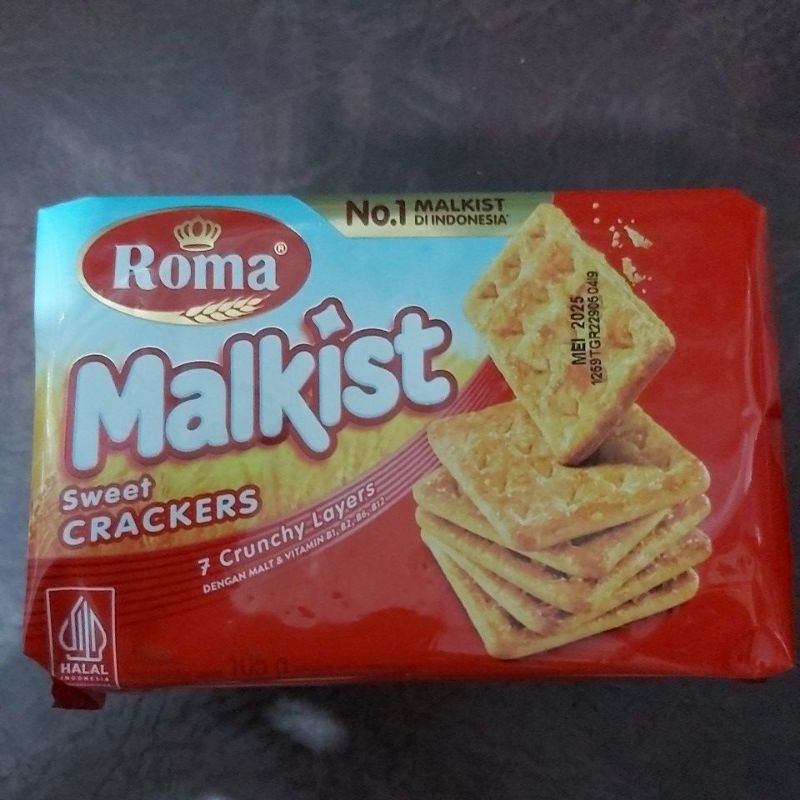 

Roma Malkist Crackers Gula 105 Gram