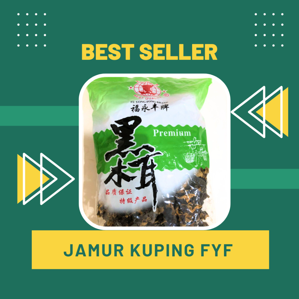 

Jamur Kuping Premium "Fu Yong Fong" 1 kg