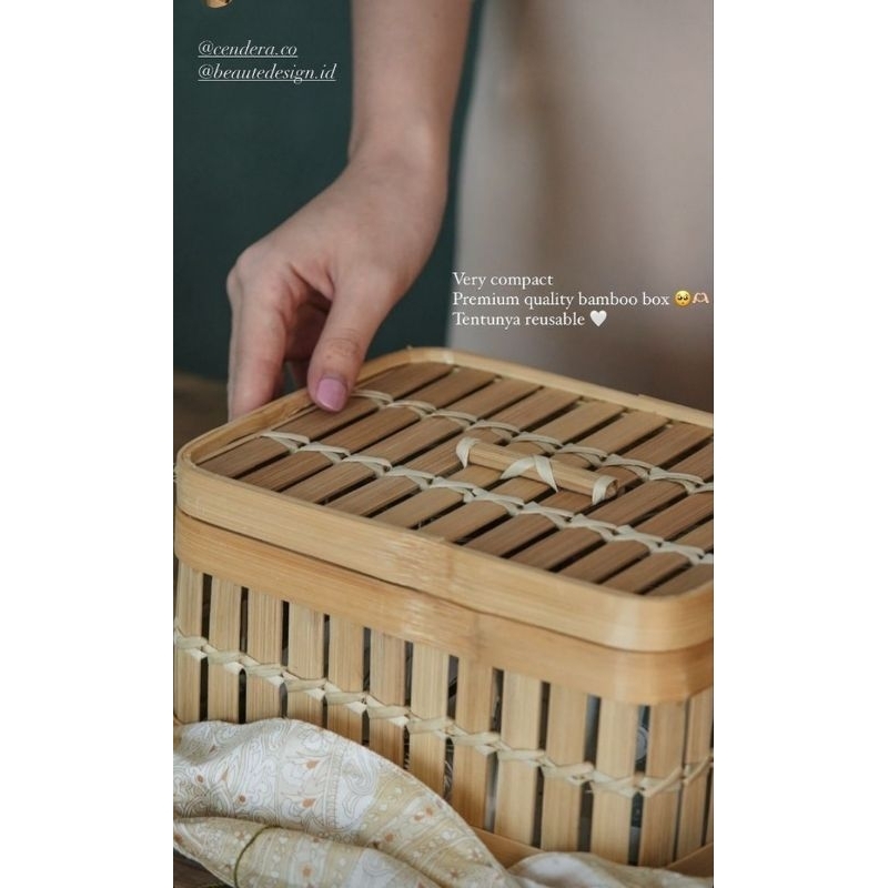 

Box Bambu Hampers 20*12*10
