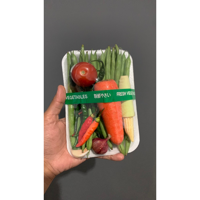 

Paket Sayur Pack Sayur Buncis Wortel