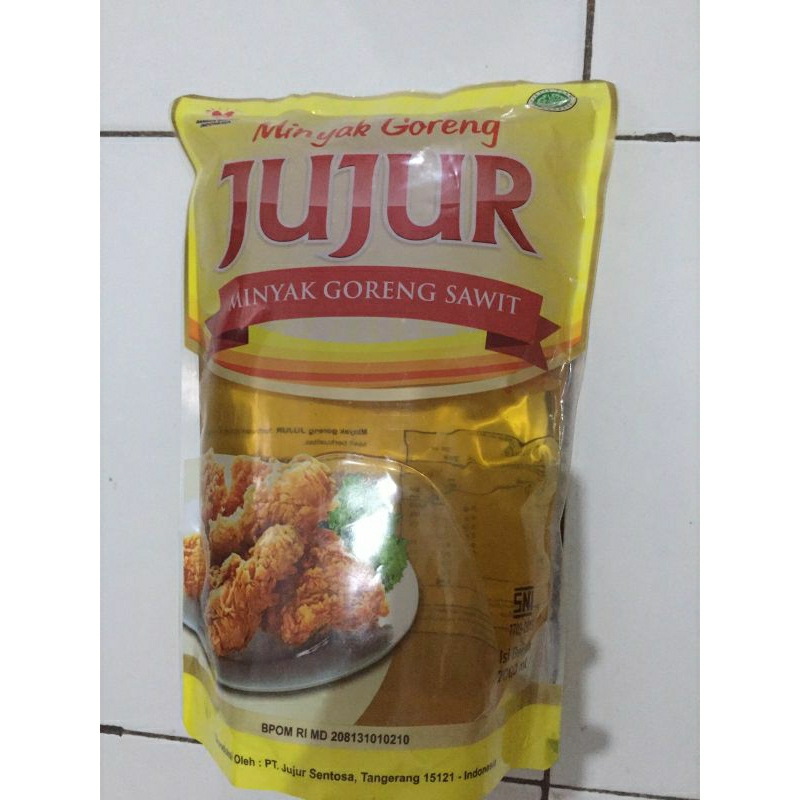 

Minyak Goreng Jujur 1 L / 2 L