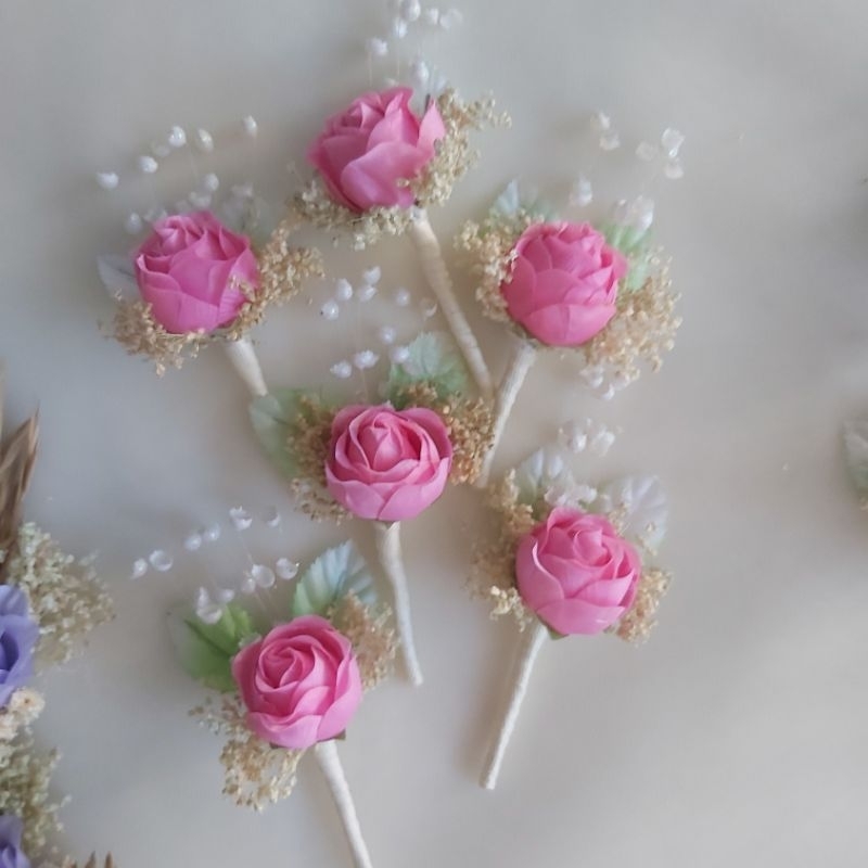 Corsage/bunga jas/sumdok/bros panitia/wedding