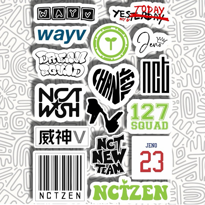 

Sticker Kpop NCT Wayv NCT Wish NCT New Team