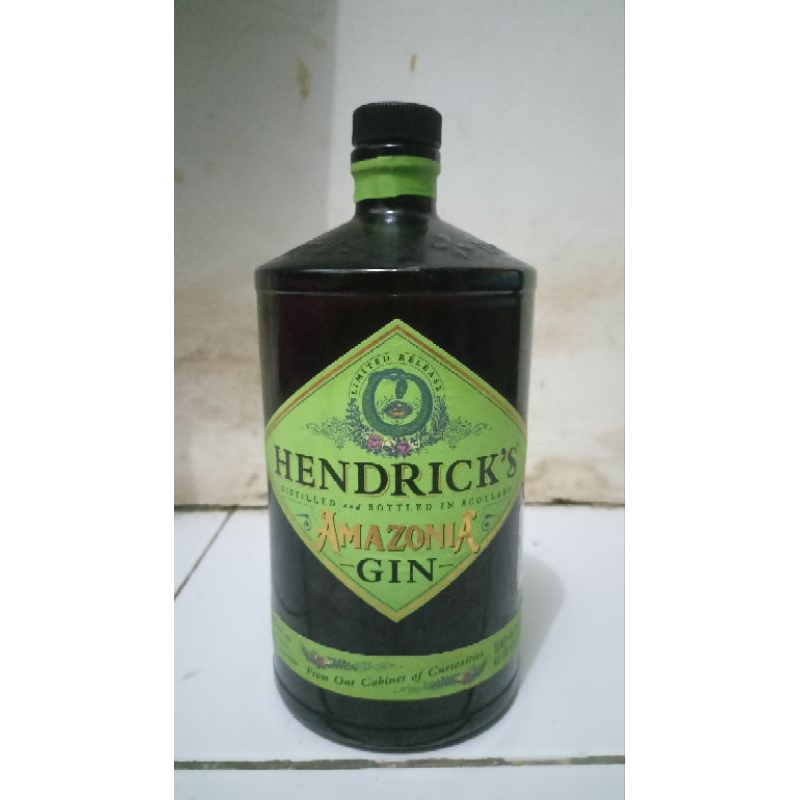 Botol Bekas Hendrick's Amazonia Limited Edition ( SIZE 1 LITER )