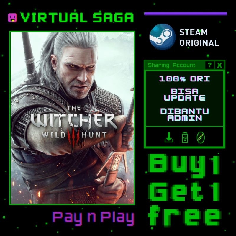 The Witcher 3 Original PC Game