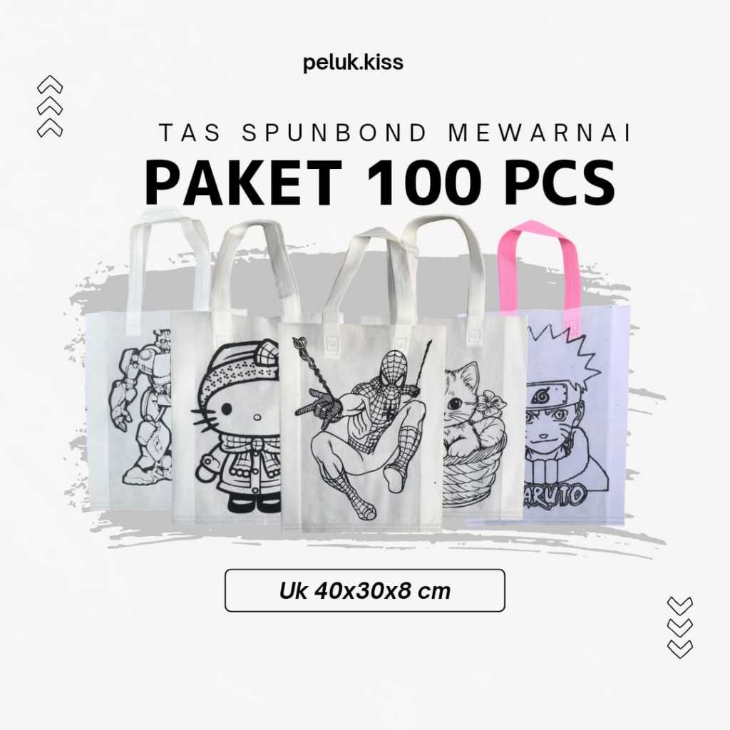 

Tas Spounbound Mewarnai Mix 100pcs. Cewek, Cowok, Kuromi, Melody, Cinnamonroll, dan Labubu