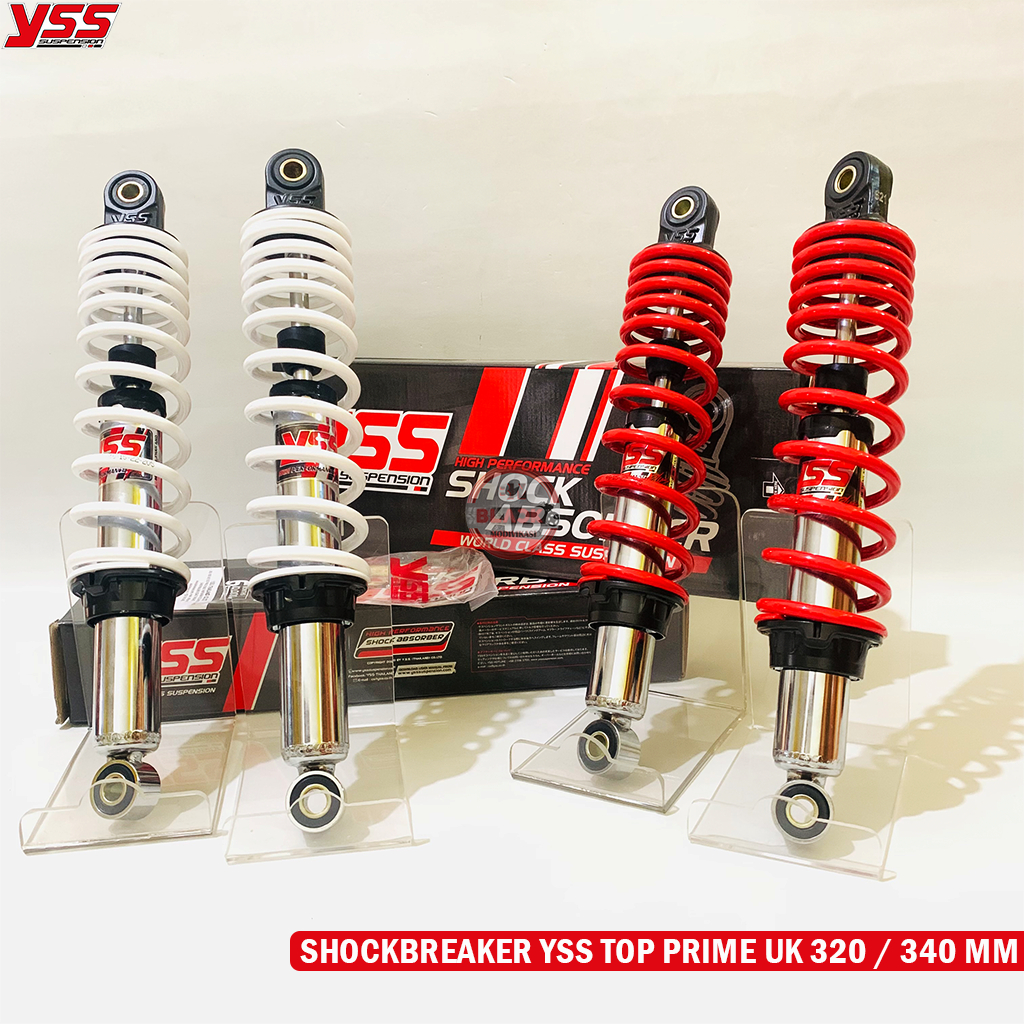 Skok Belakang Shockbreaker YSS TOP PRIME UK 320 340mm Double Shock Non Tabung Bebek Supra RXK Kharis