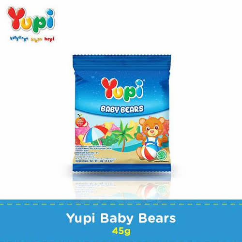 

Yupi baby bears 45 gram