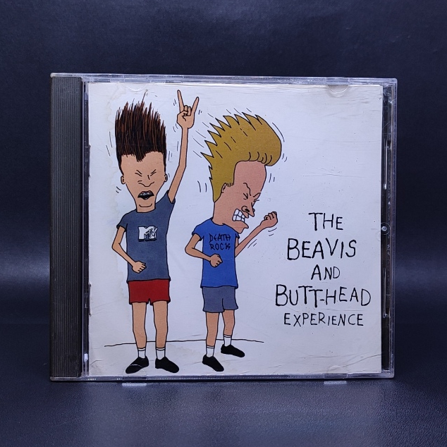CD THE BEAVIS AND BUTT-HEAD EXPERIENCE NIRVANA MEGADETH ANTHRAX PRIMUS