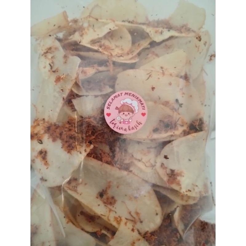 

keripik singkong serundeng 250 gram
