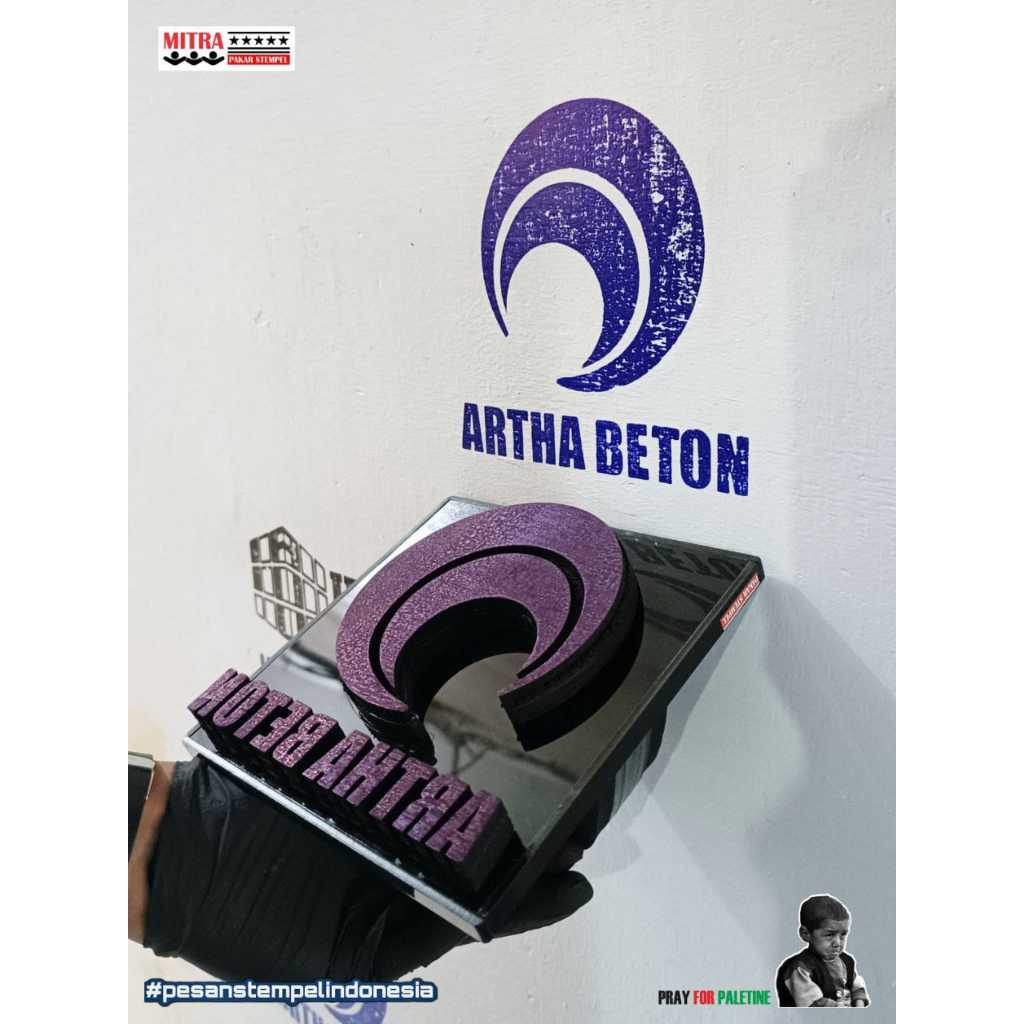 

Jual Stempel Beton Custom Ukuran 15 x 15