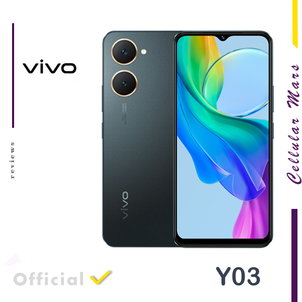 Vivo Y03 4/128 Garansi resmi vivo indonesia, brand new inBox generasi dari vivo y22