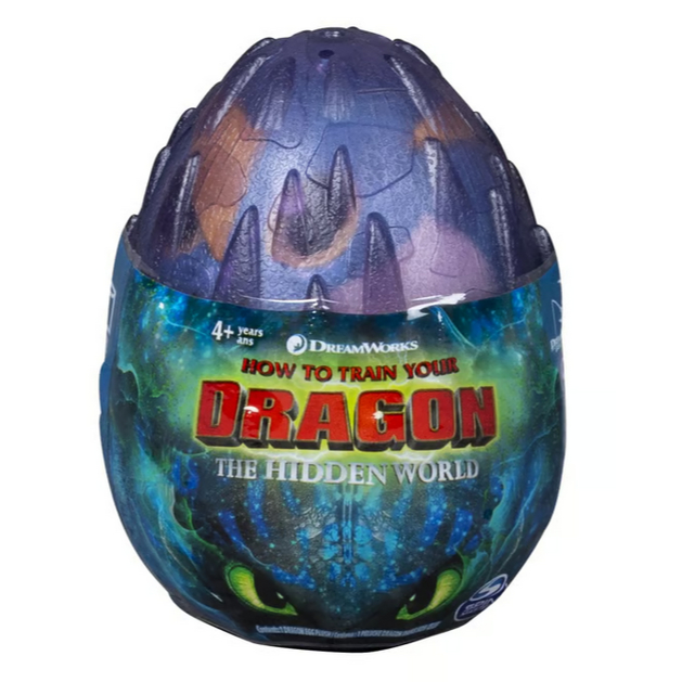 How to Train Your Dragon The Hidden World Dragon Egg Plush Mystery Pack (1 Egg Plush)