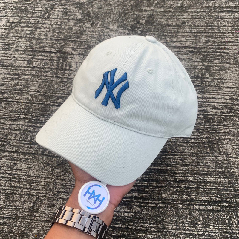 MLB Unisex N-COVER Unstructured Ball Cap NY Grey - 390091