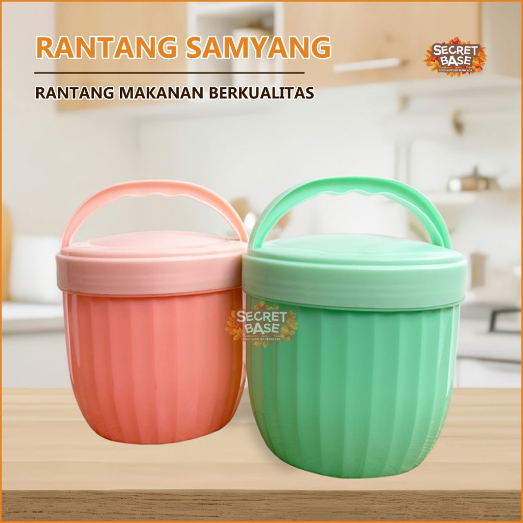 RANTANG SAMYANG - Rantang Plastik Hajatan Termurah / Tempat Berkatan Unik Kekinian