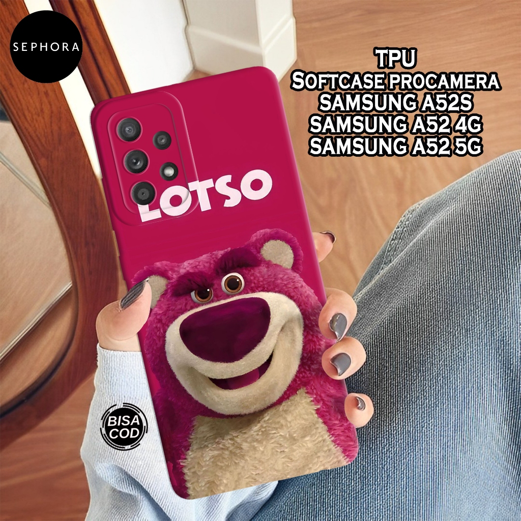 Case Samsung A52s/A52 4G/A52 5G - Fashion Case Lotso - Softcase Samsung A52s/A52/A52 5G  - Case Pro 