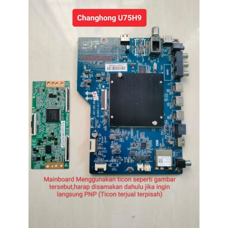 Mainboard MB TV Changhong Original U75H9 75H9