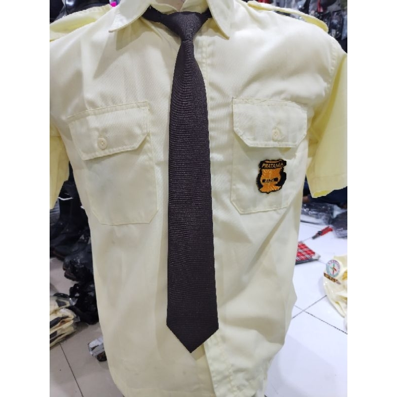 dasi satpam/dasi coklat/dasi securiti