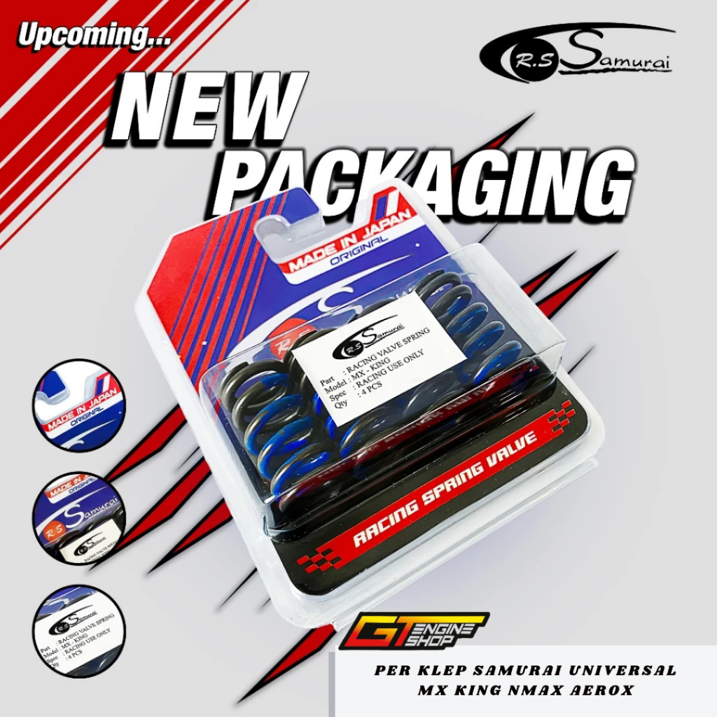 PER KLEP SAMURAI MX KING NMAX AEROX FU PER KLEP SAMURAI JAPAN MX KING TINGGI 38MM