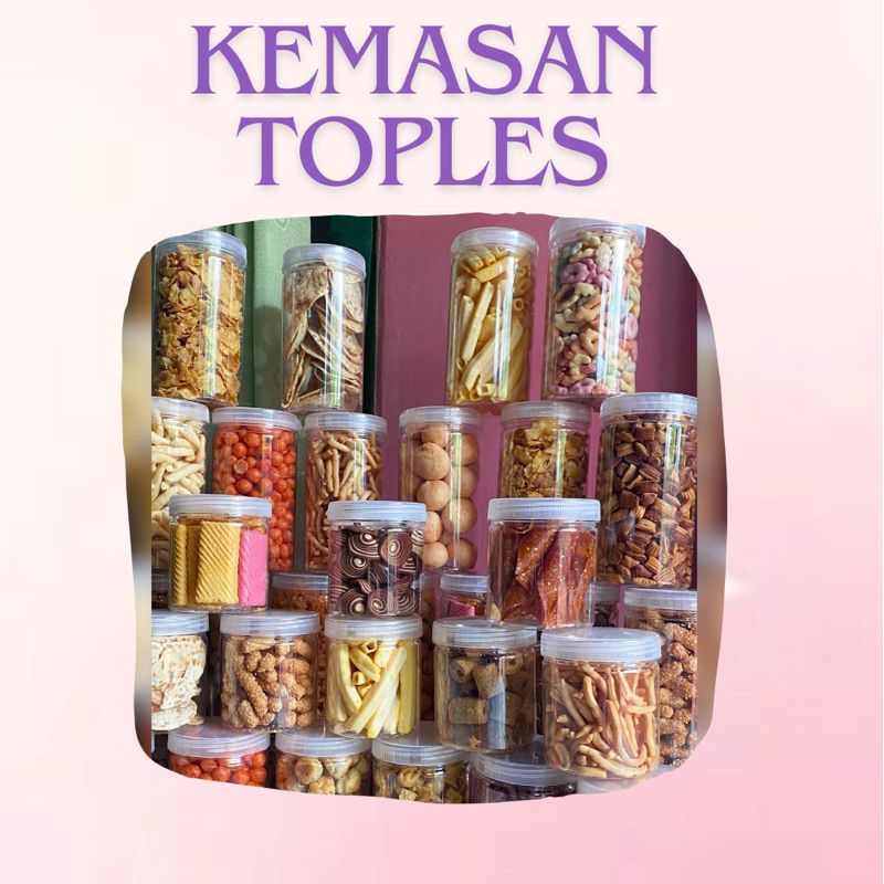 

ANEKA SNACK KEMASAN TOPLES 1000ml / TOPLES BESAR