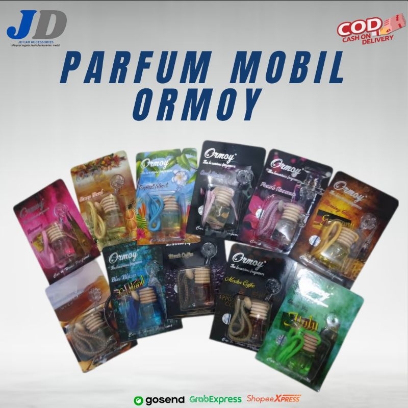 Parfum Ormoy / Parfum gantung Mobil /Parfum mobil Ormoy ORIGINAL
