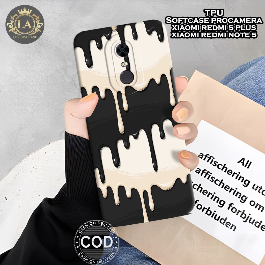 Case REDMI 5 PLUS (Note 5)  - Leviora Case - Fashion Case  - Softcase REDMI 5 PLUS (Note 5) - Case P