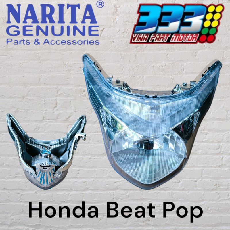 LAMPU DEPAN BEAT POP REFLEKTOR BEAT POP HEADLAMP BEAT POP