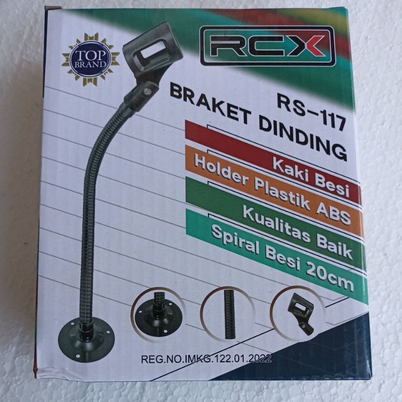 Stand mic dinding Bracket dinding RCX RS -117 stand mic dinding