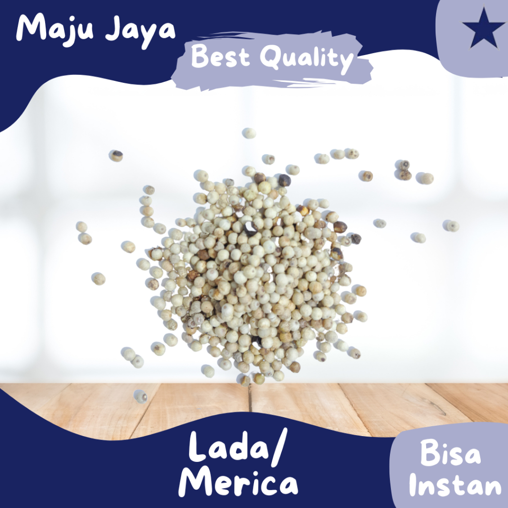 

Lada/Merica Biji 500gr & 1kg - Bintang Maja