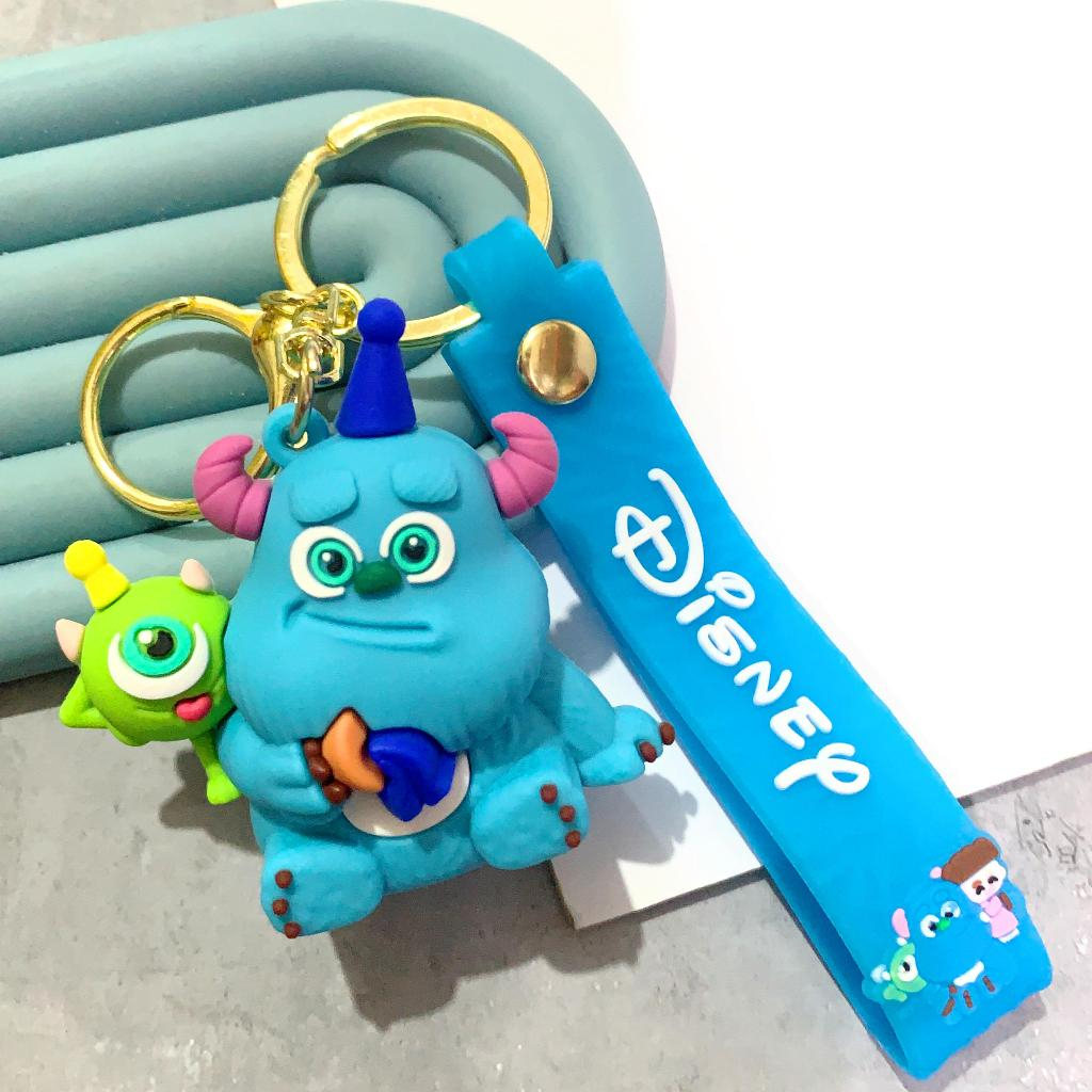 KY44 - Premium Gantungan Kunci Kartun Monster Lucu Gantungan Kunci Tas Sekolah Liontin Gantungan Kun