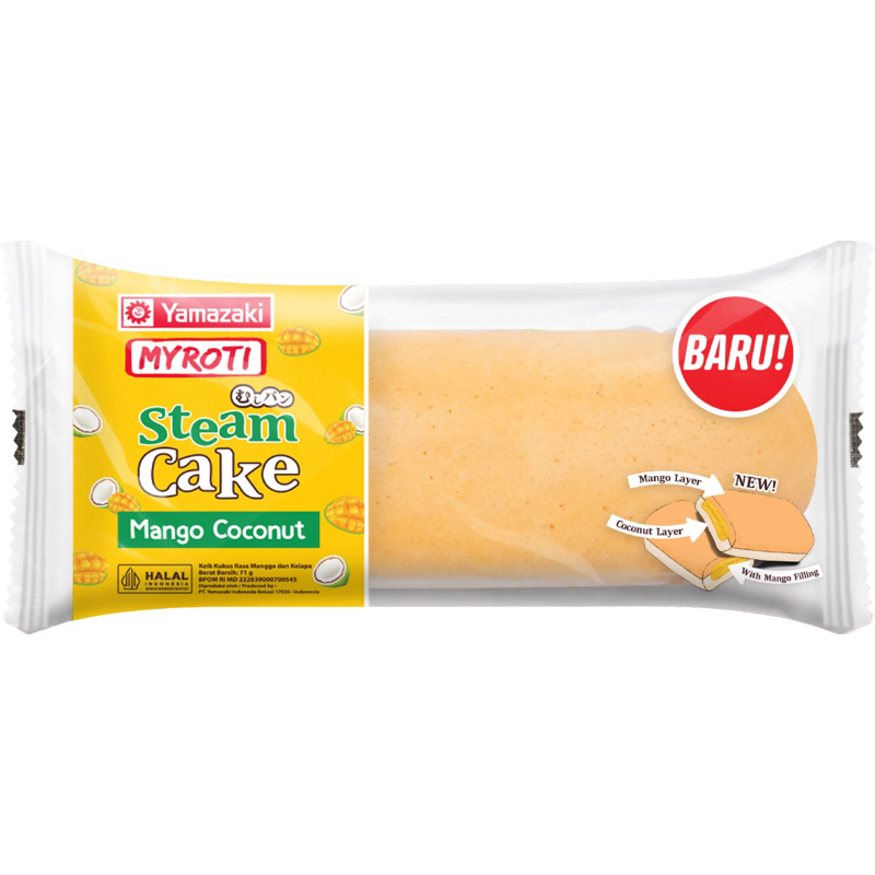 

MyRoti Steamcake Mango coconut