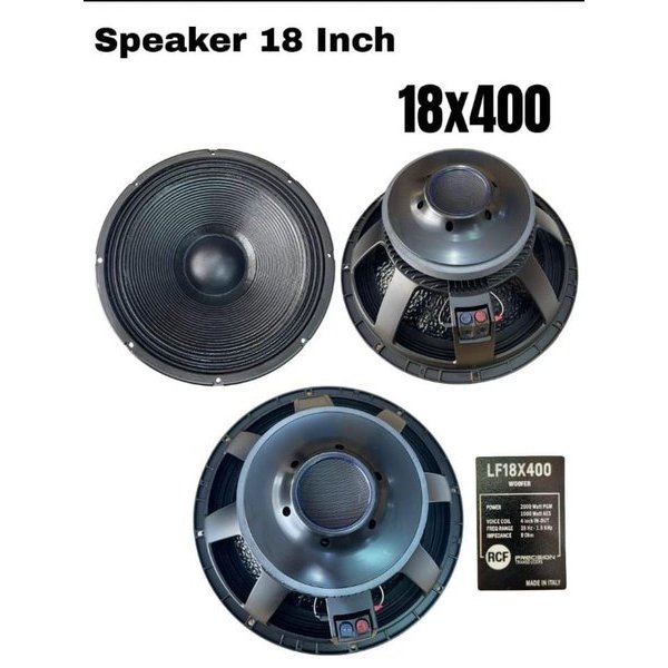 Speaker Woofer RCF LF18X400 Grade A 18 inch