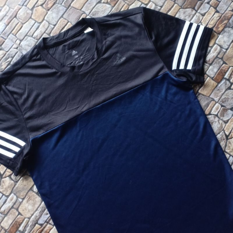 Kaos Adidas Jersey preloved, T-shirt Jersey Dry fit brand Adidas