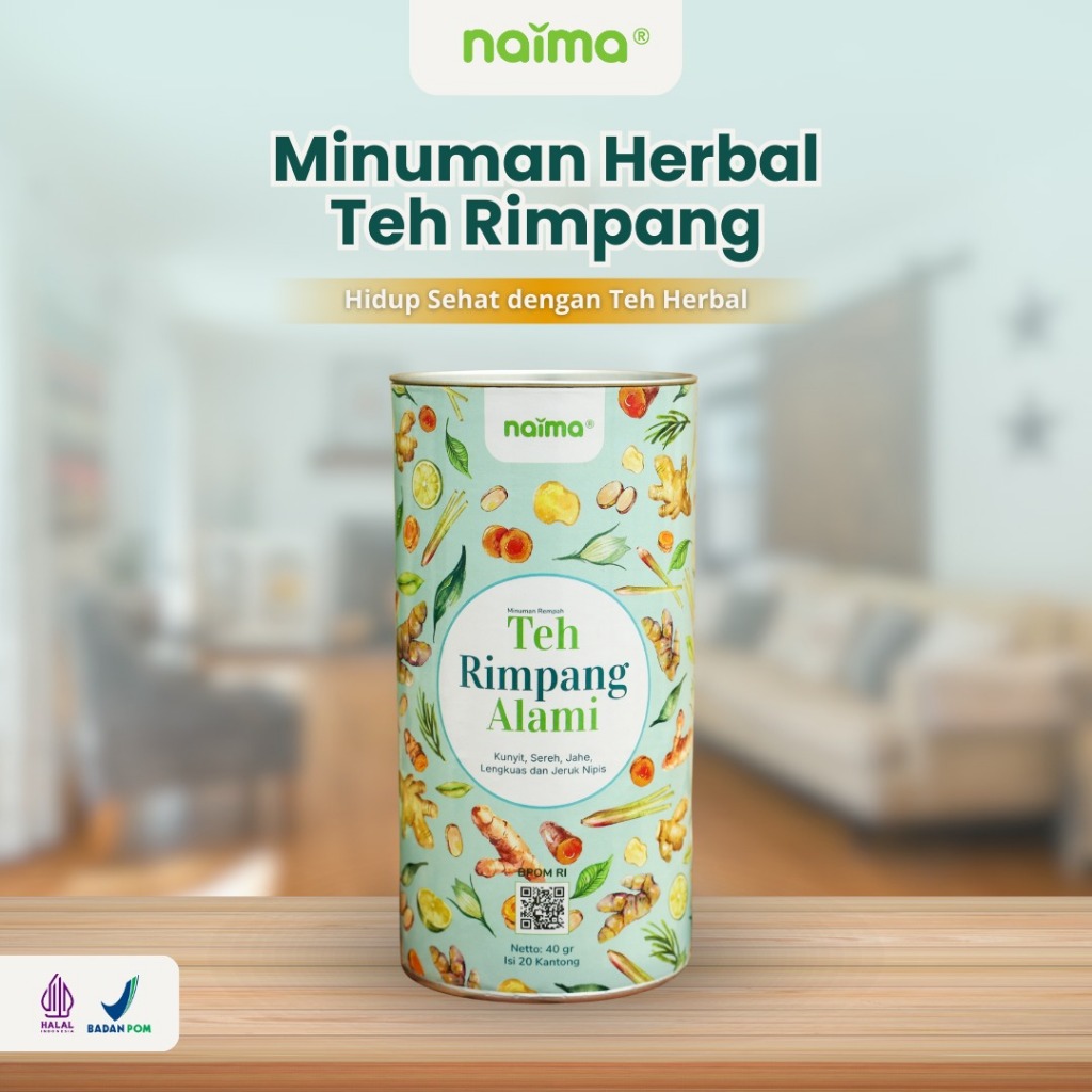 

Teh Rimpang Alami Minuman Rempah Teh Diet Melancarkan Pencernaan