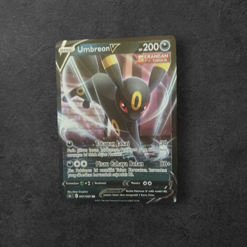 kartu pokemon tcg umbreon v