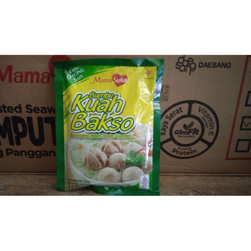 

MamaSuka - Bumbu Bakso / Bumbu Instan / Bumbu Siap Saji Bakso @250g