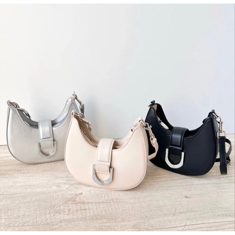 Charles&keith Gabine Crystal Hobo