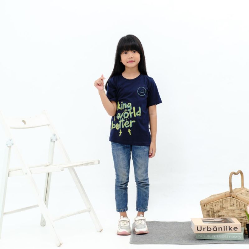 LITTE ZOLAQU  - kaos anak BAGGY SIZE Unisex _ 0 - 6 tahun Matterial cotton combed 30s