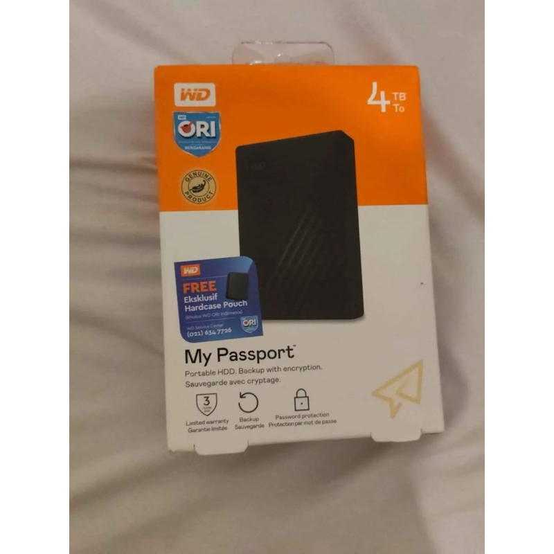 WD My passport 4Tb