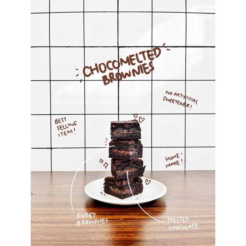 

CHOCOMELTED brownies