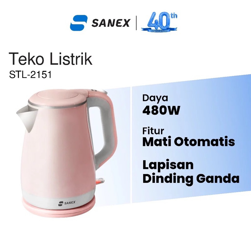 SANEX Teko Listrik / Pemanas Air STL 2151 / Pemanas Air Portable