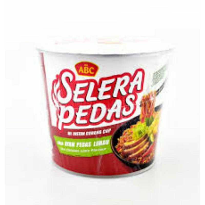 

MIE ABC CUP AYAM PEDAS LIMAU 60gr