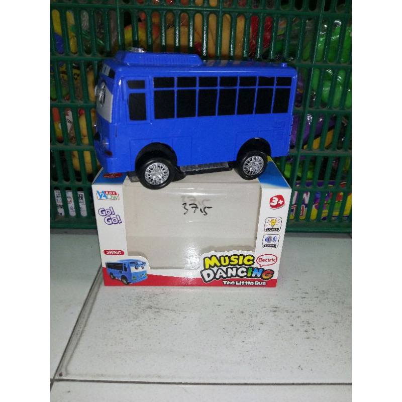 Mainan Anak Bis Tayo Music Dancing Baterai BP09