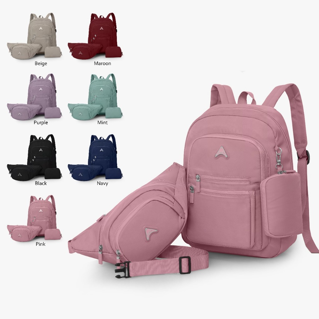 GUDIKA.ID - Tas Gudika 2205 - Ransel Laptop Wanita / Backpack / Tas Punggung / Tas Gendong