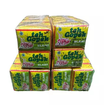 

TEH GOPEK JASMINE TEH TUBRUK 1 PACK isi 10pcs / TEH GOPEK MELATI SLAWI