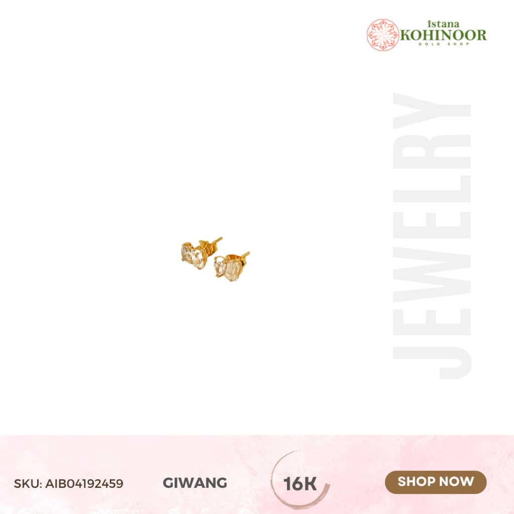 KOHINOOR GIWANG EMAS GOLD YELLOW GOLD 16K VARIASI EMAS