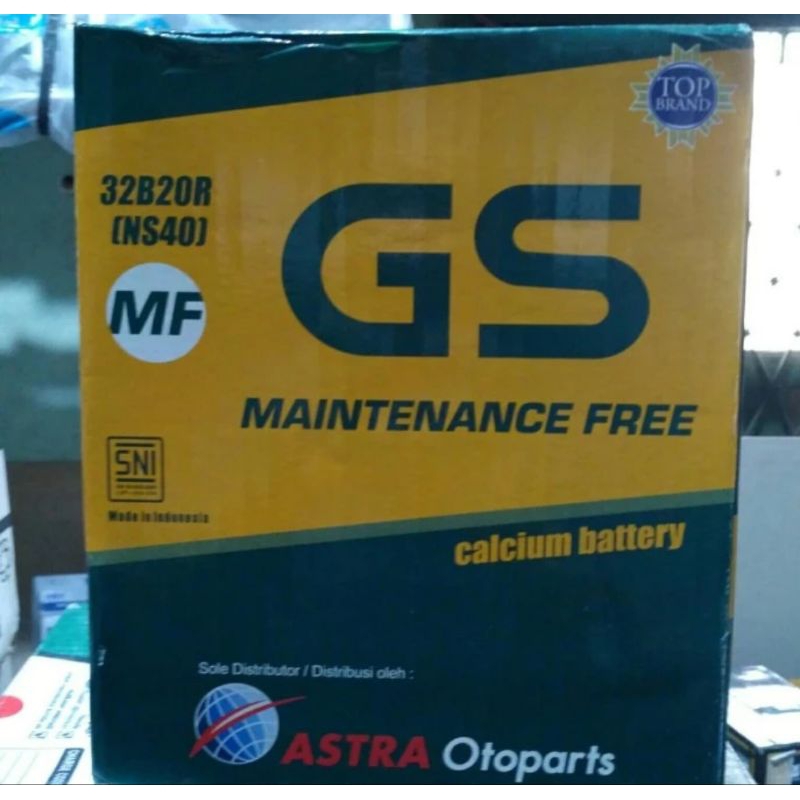 Accu / Aki Mobil Toyota Avanza, Toyota Rush GS Astra MF NS40 Aki Kering