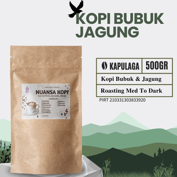 

Kopi Bubuk Jagung Isi 500 Gram Kualitas Premium