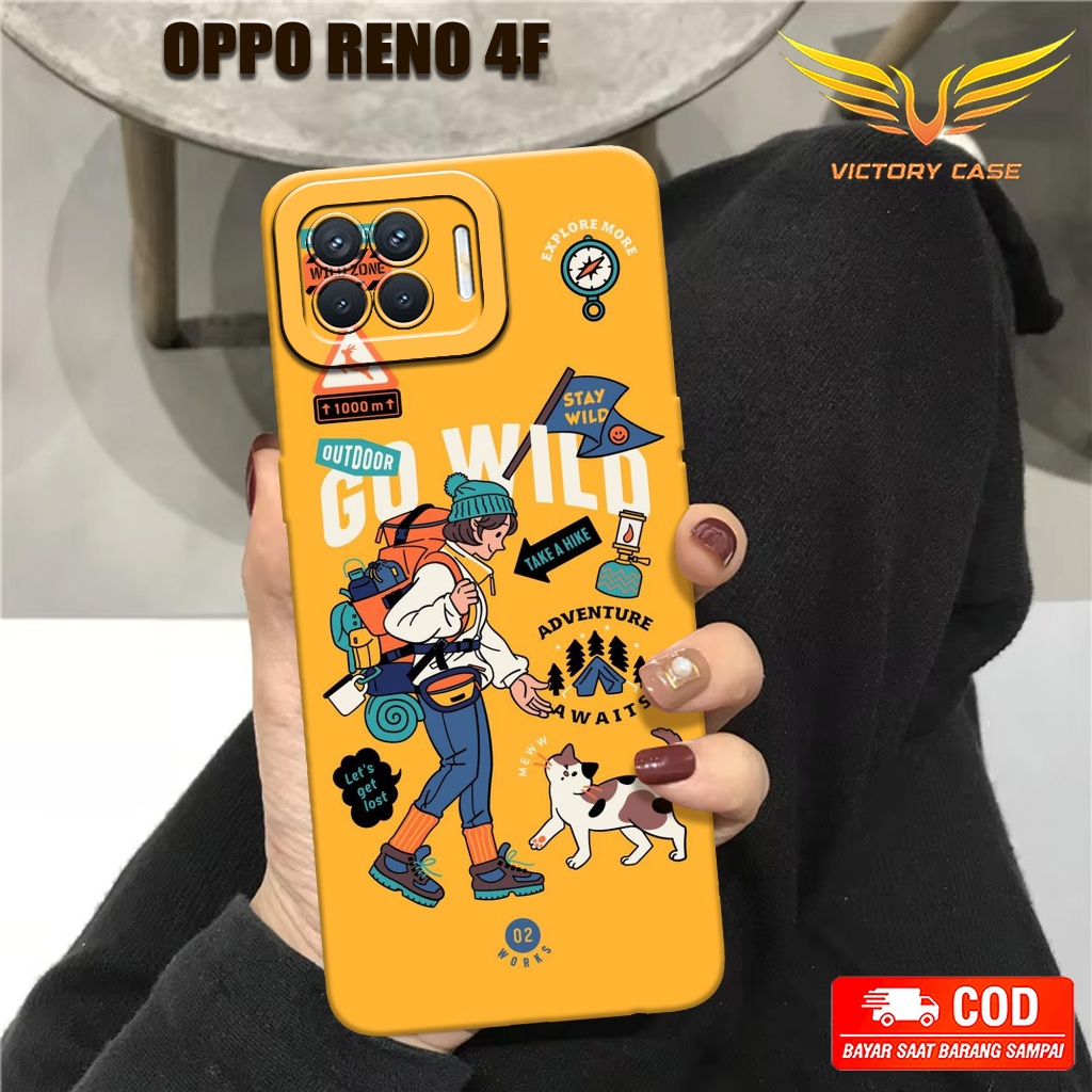 New! Aesthetic Case - Softcase Oppo Reno 4F - Terbaru - Case Hp Oppo Reno 4F - Casing Oppo Reno 4F -